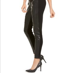 Michael Kors Faux Leather Leggings